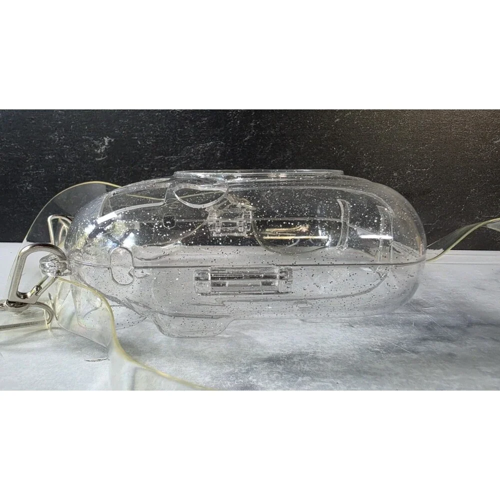 Instax Clear Glitter Carrying Case USED